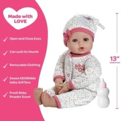 PlayTime Baby Doll - Dot -Time Less Toy adora dolls dolls default playtime baby doll dot 1157196932