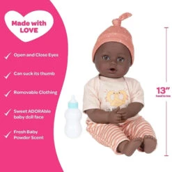 PlayTime Baby Sweet Pretzel -Time Less Toy adora dolls dolls default playtime baby sweet pretzel upc 1154991821