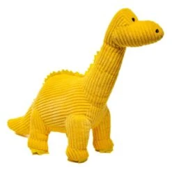 Yellow Diplodicus Corduroy Dino