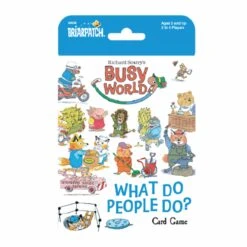 Busy World: What Do People Do? Card Game