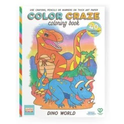 Color Craze - Dino Coloring Book