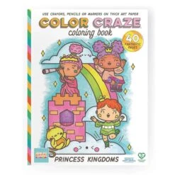 Color Craze - Princess Coloring Book
