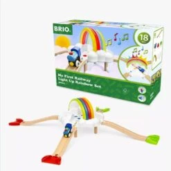 Brio My First Railway Light Up Rainbow Set 36002