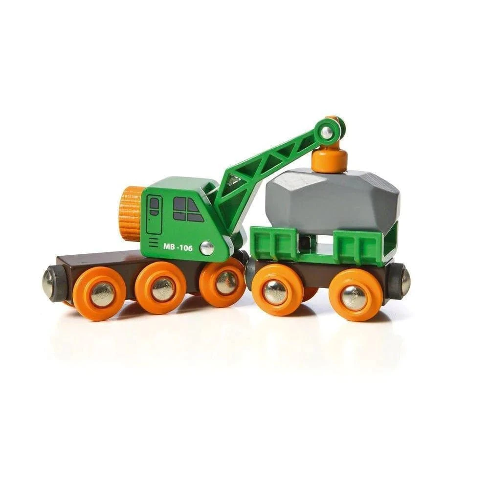 Brio Clever Crane Wagon 33698 6 Brio Clever Crane Wagon 33698 - Image 4
