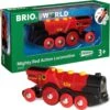 Brio Mighty Red Action Locomotive 33592 -Time Less Toy brio trains powered mighty red action locomotive 33592 40340283261170