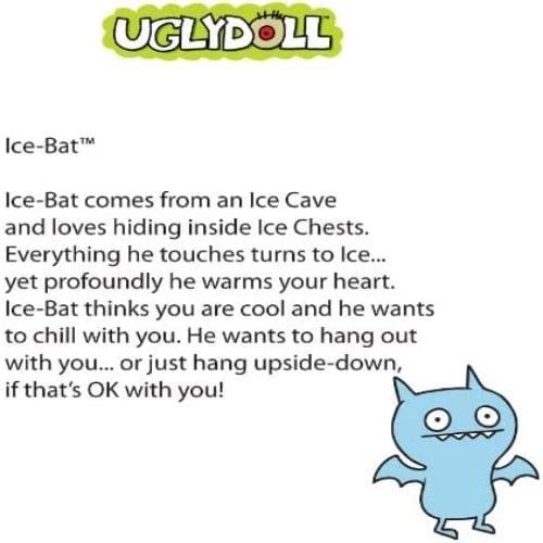 Ice Bat Blue Uglydoll 4 Ice Bat Blue Uglydoll - Image 2