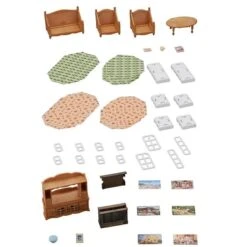 Calico Critters - Comfy Living Room Set -Time Less Toy calico critters doll accessories default calico critters comfy living room set 44551361298674