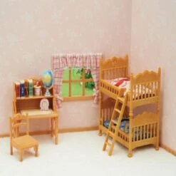 Calico Critters: Children's Bedroom Set -Time Less Toy calico critters doll playset accessories calico critters children s bedroom set 36735749456114