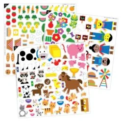 Colorforms - Farm -Time Less Toy colorforms sticker activity sets colorforms farm 40039602520306