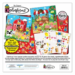 Colorforms - Farm -Time Less Toy colorforms sticker activity sets colorforms farm 40661820899570