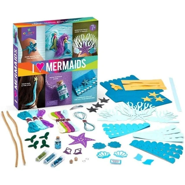 Craft-tastic: I Heart Mermaids Kit 4 Craft-tastic: I Heart Mermaids Kit - Image 2