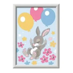 CreArt: Paint By Number Flying Bunny 6 CreArt: Paint By Number Flying Bunny -Time Less Toy creart coloring painting kits default creart flying bunny paint by number 1154946087