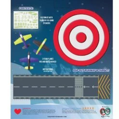 Stunt Squadron Glow In The Dark Foam Fliers -Time Less Toy creativity for kids art craft activity kits default stunt squadron glow in the dark foam fliers 43900538290418