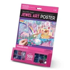 Crocodile Creek Jewel Art Poster - Fairytale Magic