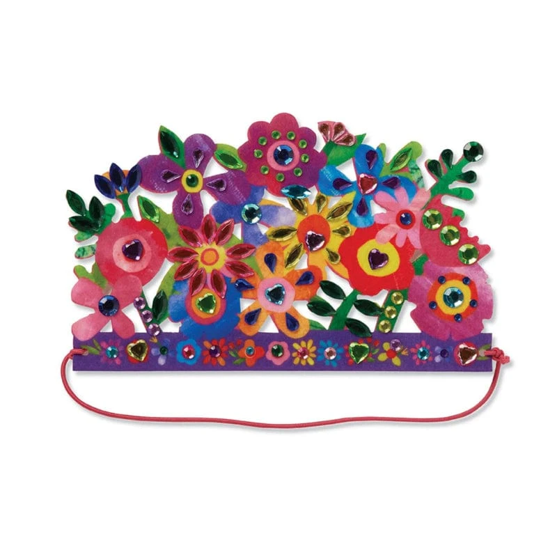 Crocodile Creek Jewel Art Crowns- Unicorn Flowers 4 Crocodile Creek Jewel Art Crowns- Unicorn Flowers - Image 2