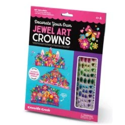 Crocodile Creek Jewel Art Crowns- Unicorn Flowers
