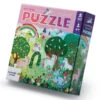Crocodile Creek Sparkling Unicorn 60 Piece Foil Puzzle -Time Less Toy crocodile creek floor puzzles sparkling unicorn 60 piece foil puzzle 41339757527282