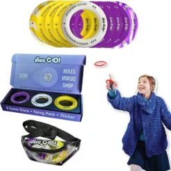 Disc GO! Game Pack - Yellow, White, Purple