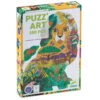 Djeco Puzz'art Lion 350 Piece Puzzle -Time Less Toy djeco 300 piece puzzles default puzz art lion 350 piece puzzle upc 1156026594