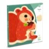 Djeco Nut 9 Piece Wooden Puzzle