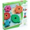 Djeco Puzz & Stack Happy Puzzle -Time Less Toy djeco chunky puzzles default puzz stack happy puzzle upc 44148190642418