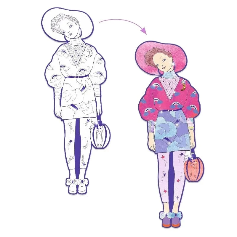 Djeco Les Demoiselle: Zaho & Friends (Purple) 5 Djeco Les Demoiselle: Zaho & Friends (Purple) - Image 3