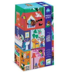 Djeco Little Buddies' House 36 Piece Giant Floor Puzzle