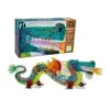 Djeco Leon The Dragon - 58 Piece Giant Floor Puzzle -Time Less Toy djeco floor puzzles leon the dragon 58 piece giant floor puzzle 1149274082