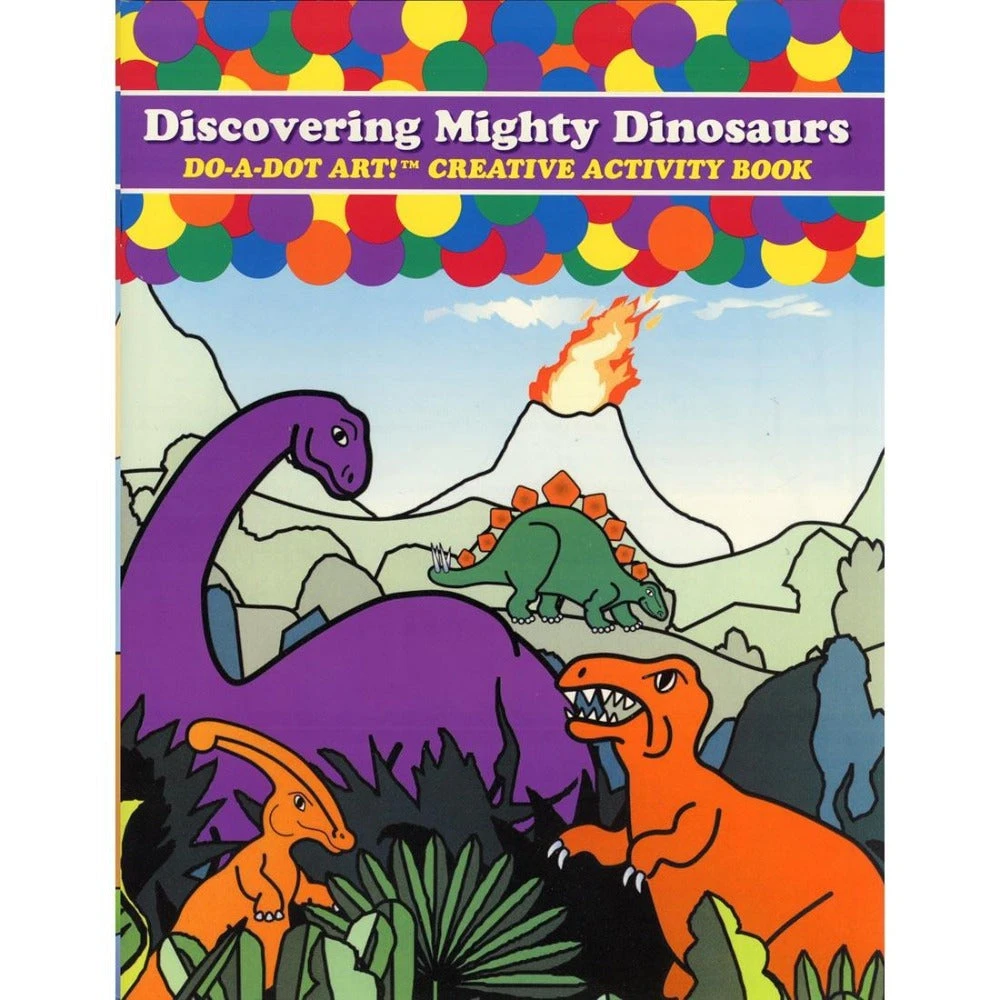 Do-a-Dot Coloring Book - Discovering Mighty Dinosaurs 3 Do-a-Dot Coloring Book - Discovering Mighty Dinosaurs