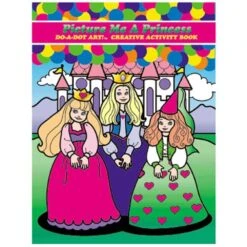 Do-a-Dot Coloring Book - Picture Me A Princess