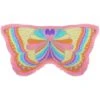 Pink Rainbow Butterfly Wings -Time Less Toy dreamy dress ups dress up accessories default pink rainbow butterfly wings 44512448610546