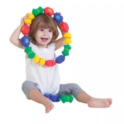Edushape Sensory Snap Beads - 16 Piece 7 Edushape Sensory Snap Beads - 16 Piece -Time Less Toy edushape toddler default sensory snap beads 16 piece 1144138942