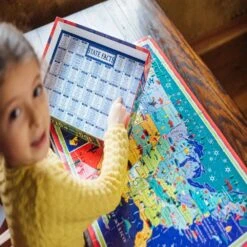 Eeboo This Land Your Land 100 Piece Puzzle -Time Less Toy eeboo 100 piece puzzles this land your land 100 piece puzzle 40013399785714