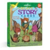 Eeboo Create A Story Cards: Animal Village -Time Less Toy eeboo card games create a story cards animal village 40087612653810