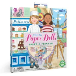 Eeboo Paper Dolls - Baker & Painter Set