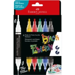 Faber-Castell Black Edition: Shake & Paint - Classic Colors