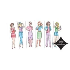 Fashion Plates - Classic Styles -Time Less Toy fashion plates coloring painting kits fashion plates classic styles 41355486232818