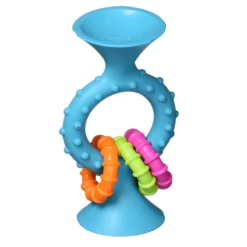 PipSquigz Loops Teal Or Orange (Assorted Styles) -Time Less Toy fat brain rattles teethers pipsquigz loops teal or orange assorted styles 30250947051716