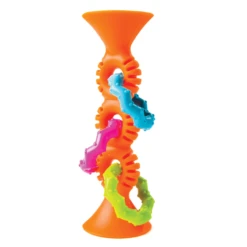 PipSquigz Loops Teal Or Orange (Assorted Styles) -Time Less Toy fat brain rattles teethers pipsquigz loops teal or orange assorted styles 30250947084484