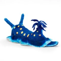 Folkmanis Mini Blue Nudibranch Finger Puppet -Time Less Toy folkmanis finger puppets default mini blue nudibranch finger puppet 40551541735666