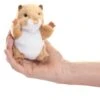 Folkmanis Mini Hamster Finger Puppet -Time Less Toy folkmanis finger puppets default mini hamster finger puppet 41404182823154