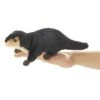 Folkmanis Mini River Otter Finger Puppet -Time Less Toy folkmanis finger puppets default mini river otter finger puppet 41044855324914
