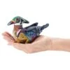 Folkmanis Mini Wood Duck Finger Puppet -Time Less Toy folkmanis finger puppets default mini wood duck finger puppet 42262057255154
