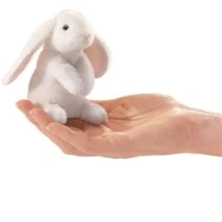 Folkmanis Mini Lop Eared Rabbit Finger Puppet