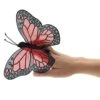 Folkmanis Mini Monarch Butterfly Finger Puppet -Time Less Toy folkmanis finger puppets mini monarch butterfly finger puppet 41044638761202