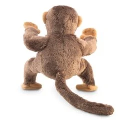 Folkmanis Mini Monkey Finger Puppet -Time Less Toy folkmanis finger puppets mini monkey finger puppet 41376660947186