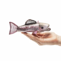 Folkmanis Mini Rainbow Trout Finger Puppet