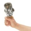 Folkmanis Mini Spotted Owl Finger Puppet 1 Folkmanis Mini Spotted Owl Finger Puppet -Time Less Toy folkmanis finger puppets mini spotted owl finger puppet 36807908851954