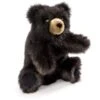 Folkmanis Baby Black Bear Puppet -Time Less Toy folkmanis hand puppets baby black bear puppet 39771861418226