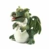 Folkmanis Baby Dragon Puppet -Time Less Toy folkmanis hand puppets baby dragon hand puppet 41350513131762